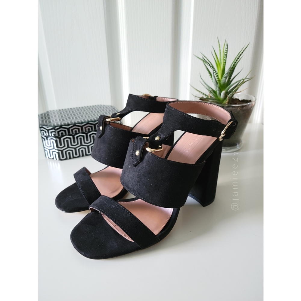 Topshop | NWT "Maude" Block Heel Sandals